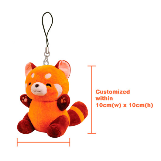 Custom Animal Keyrings Dimentions